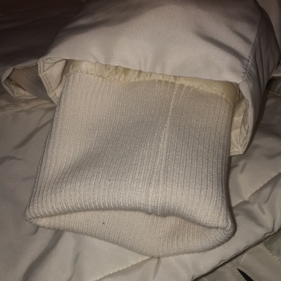 NWOT Gap Cream/ Off White Luxe Larka Jacket Coat - Size S (Fits like M) Gorgeous - Picture 9 of 9